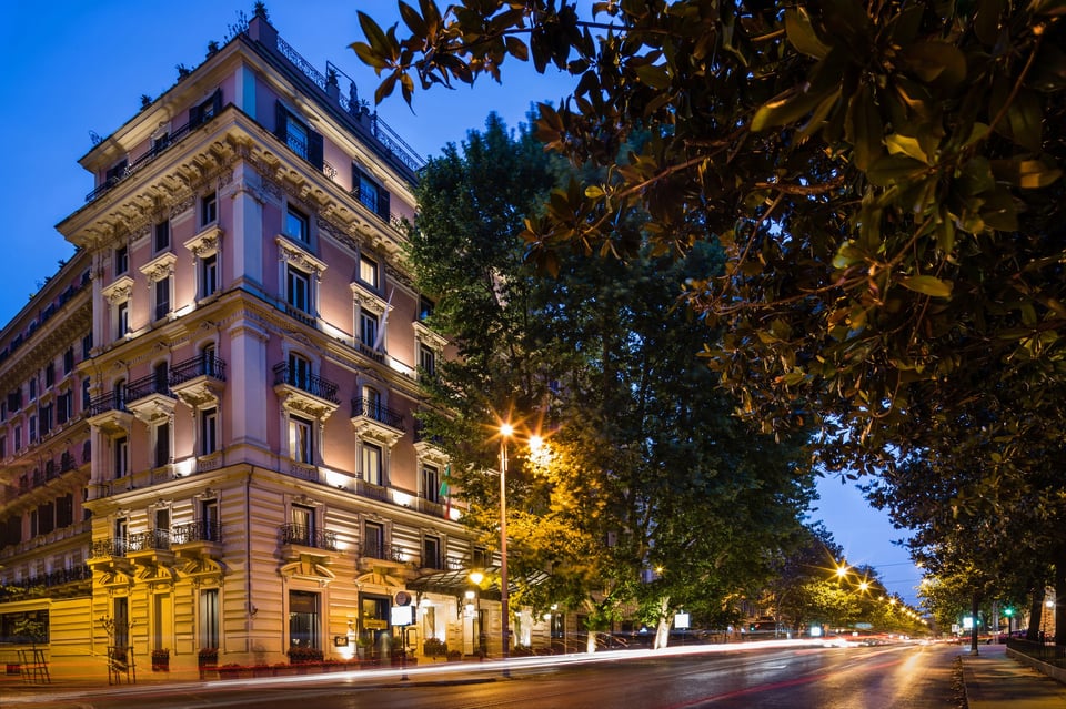 Baglioni Hotel Regina - Rome, how it began