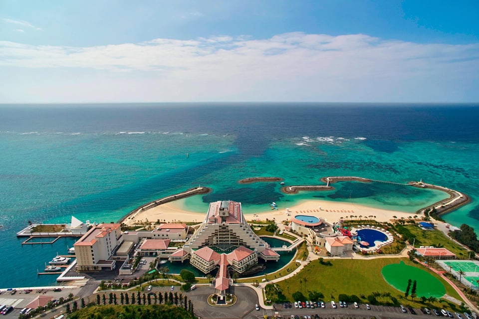 Sheraton Okinawa Sunmarina Resort, how it began