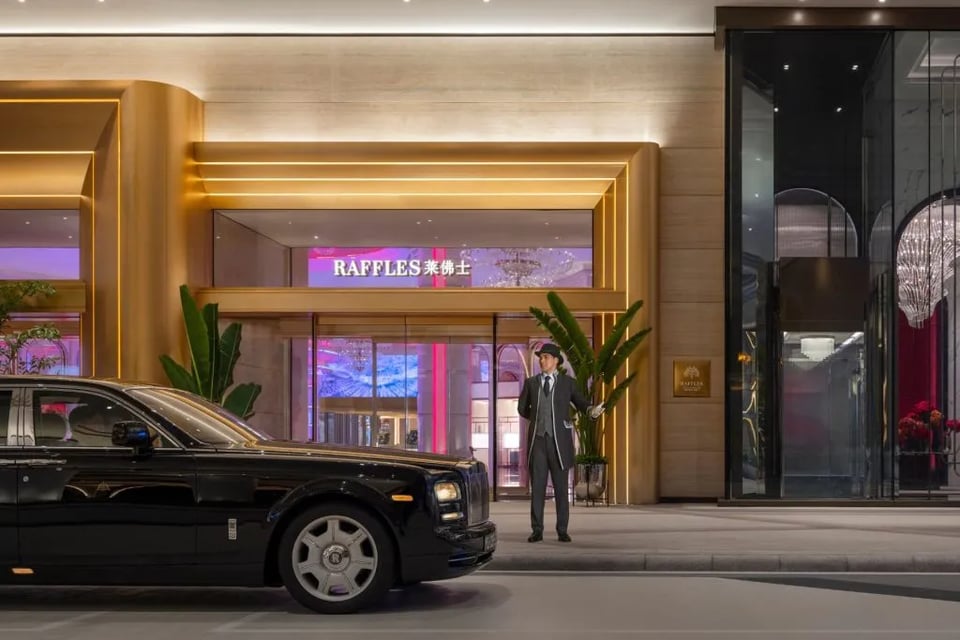 Raffles at Galaxy Macau, how it began