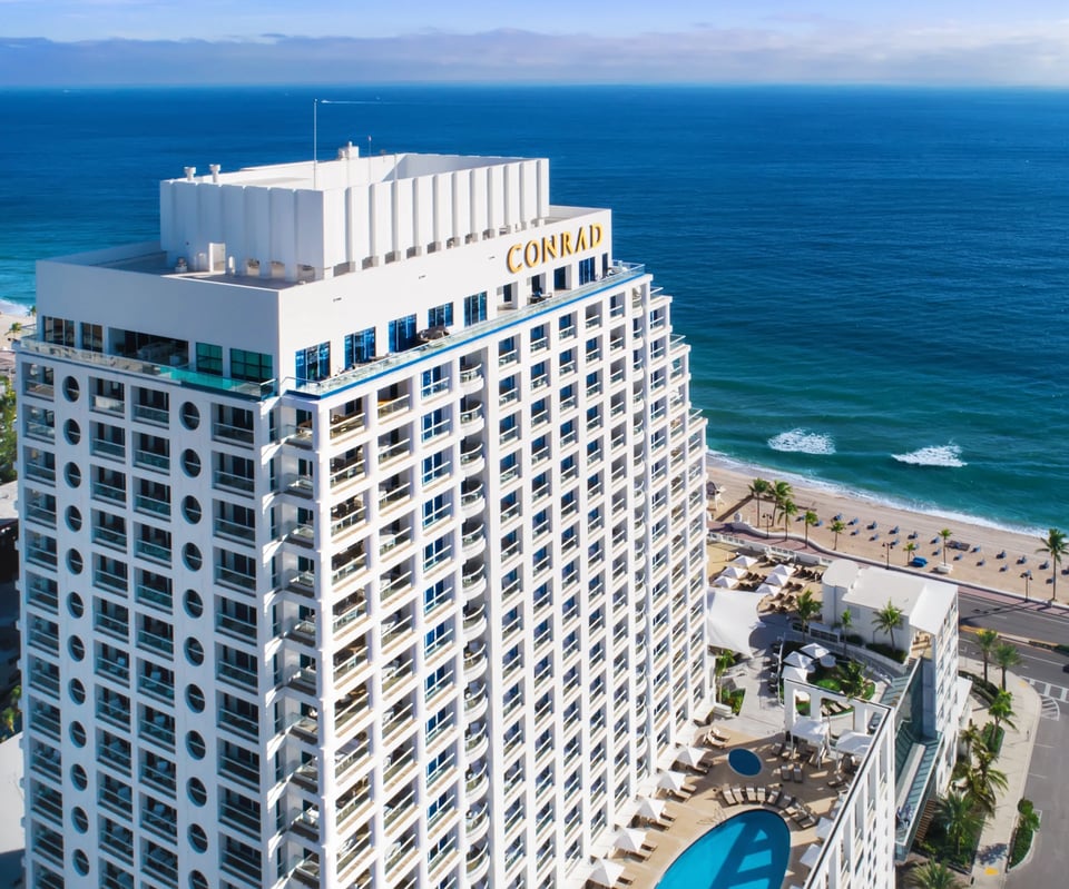 Conrad Fort Lauderdale Beach, how it began