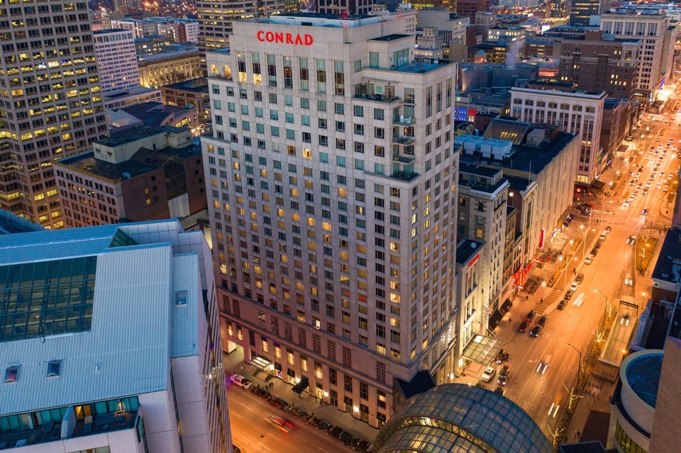 Conrad Indianapolis, how it began