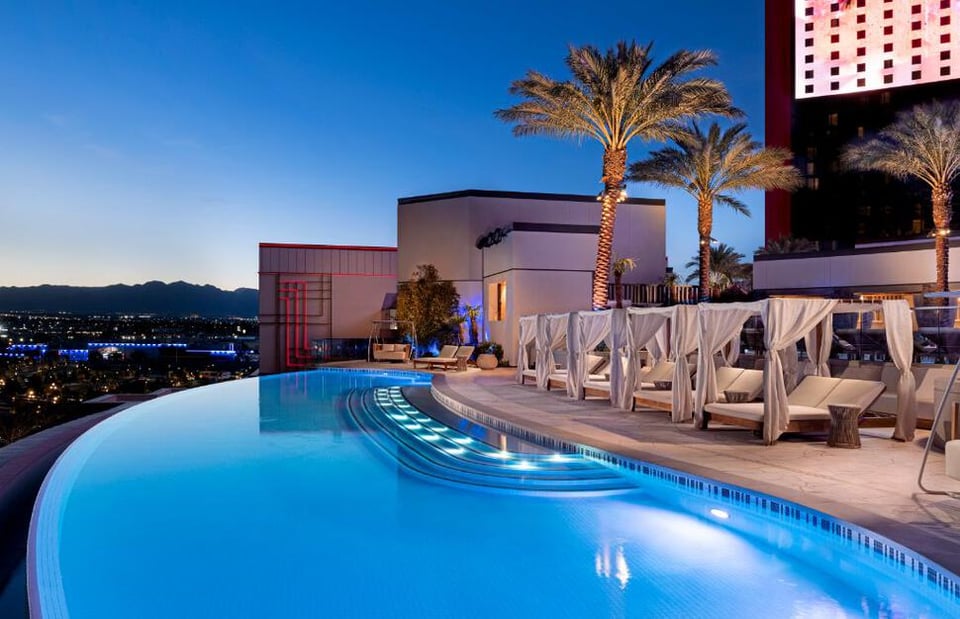 Conrad Las Vegas at Resorts World, the pool