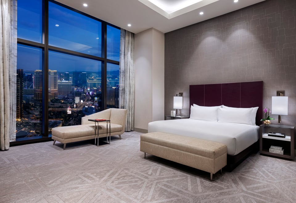 Crockfords Las Vegas, rooms
