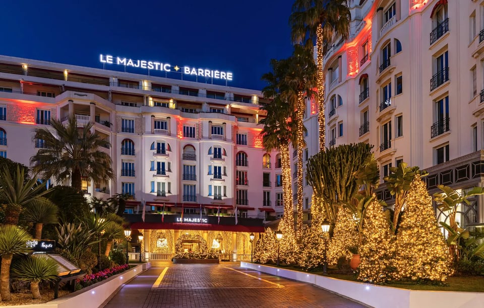 Hotel Barrière Le Majestic Cannes, how it began