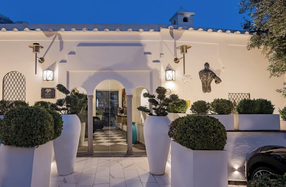 Hotel Villa Franca Positano, how it began
