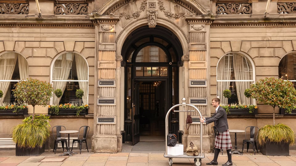 InterContinental Edinburgh the George by IHG, how it began