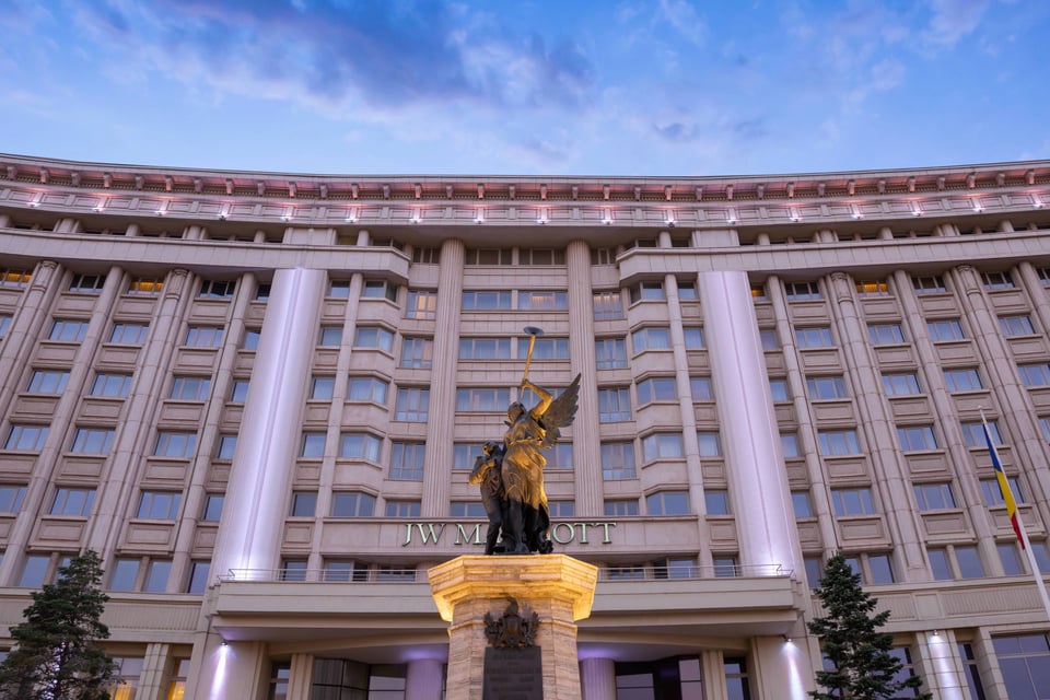 JW Marriott Bucharest Grand Hotel, how it began