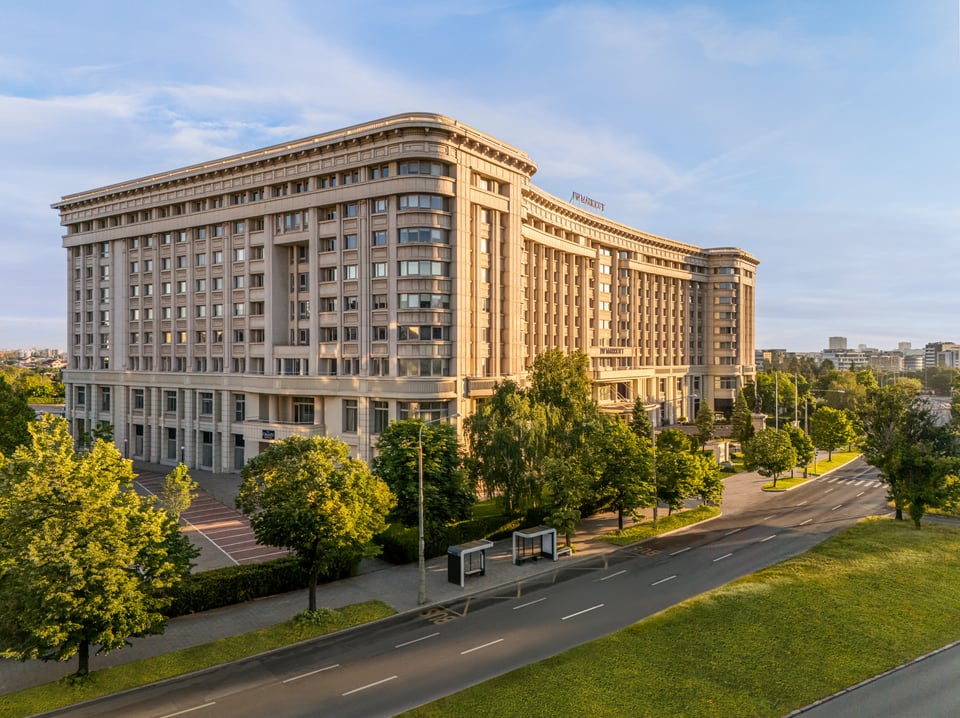 JW Marriott Bucharest Grand Hotel, how it began