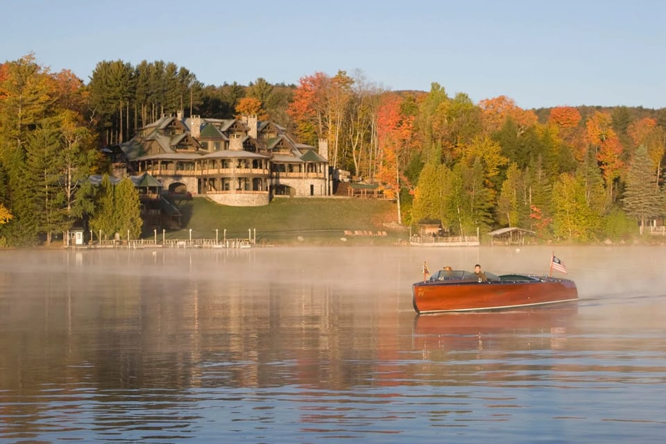 Lake Placid Lodge, how it began