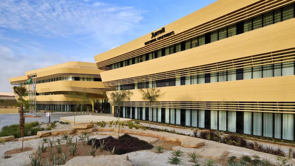 Marriott Riyadh Diplomatic Quarter, how it began