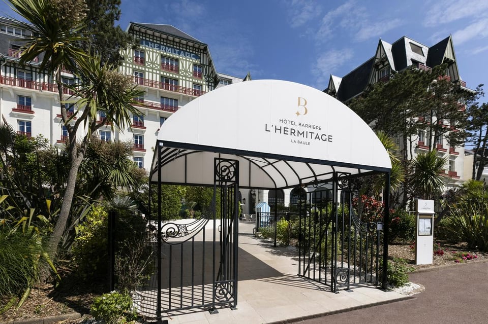 Hotel Barrière L'Hermitage La Baule, how it began