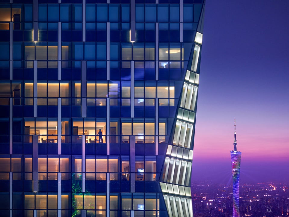 Park Hyatt Guangzhou, how it began
