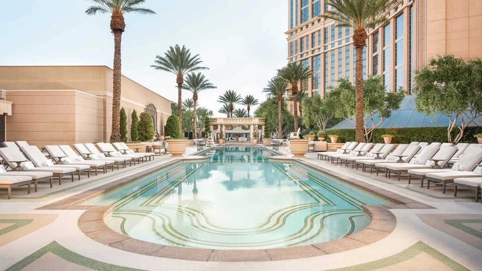 The Palazzo at The Venetian Resort, the pool