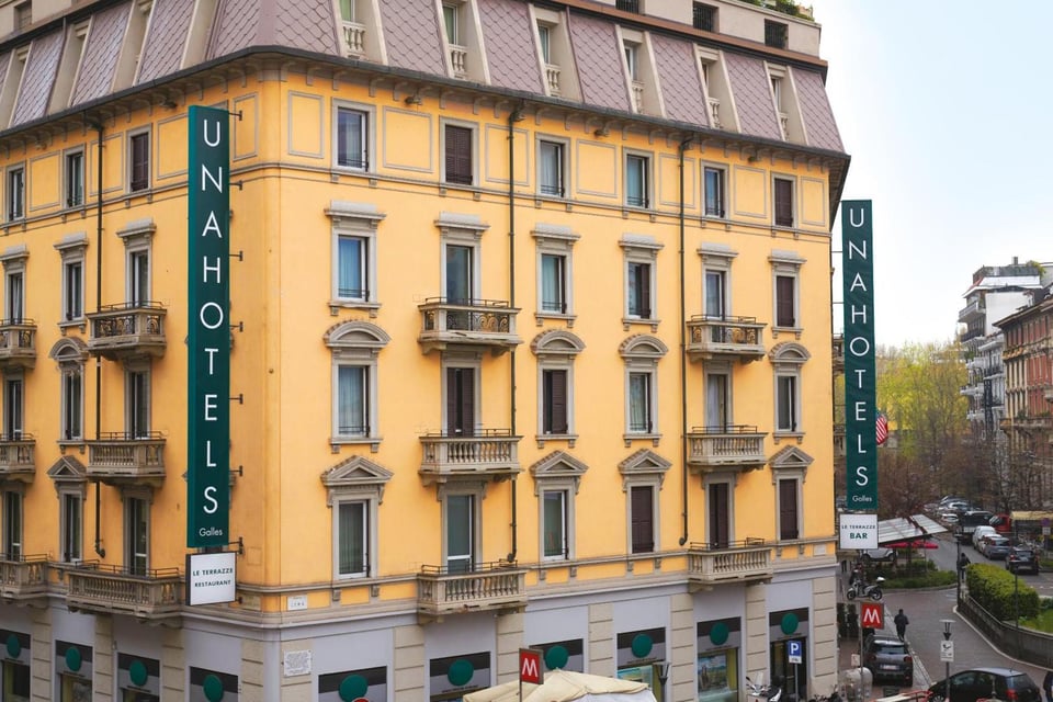 UNA Hotels Galles Milano, how it began