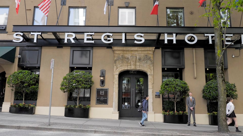 St Regis Hotel, how it began