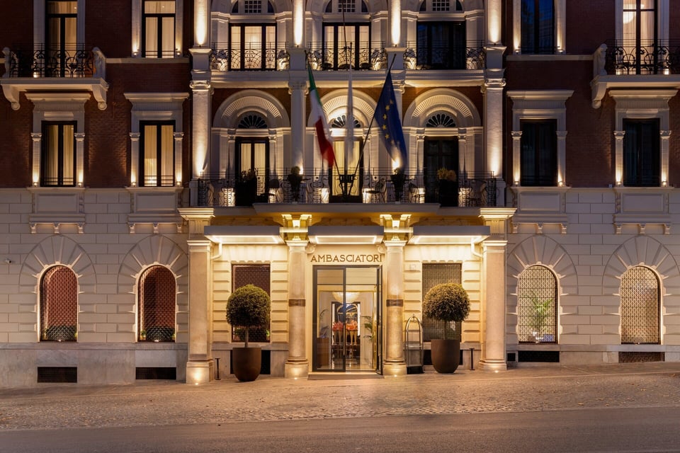 InterContinental Rome Ambasciatori Palace, how it began