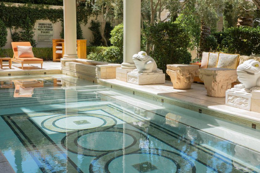 The Villas Caesars Palace, the pool