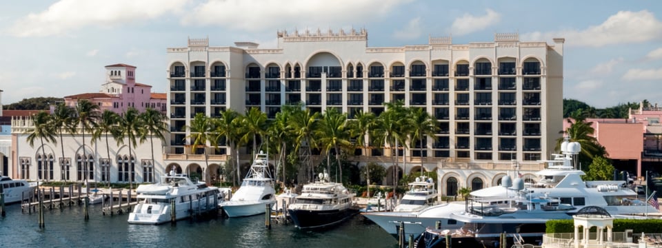 Yacht Club at The Boca Raton, how it began