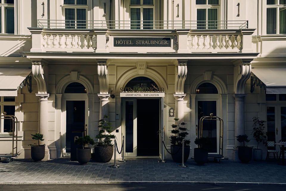 Straubinger Grand Hotel Bad Gastein, how it began