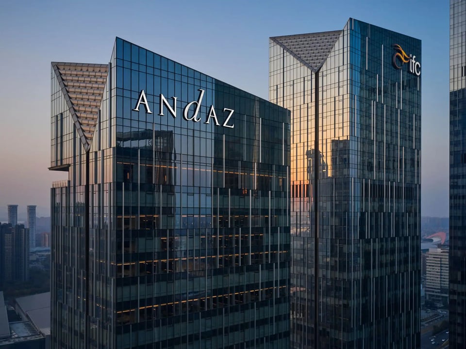 Andaz Nanjing Hexi, how it began