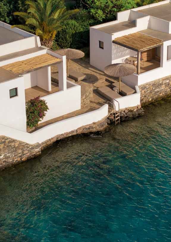 Minos Beach Art Hotel, how it began