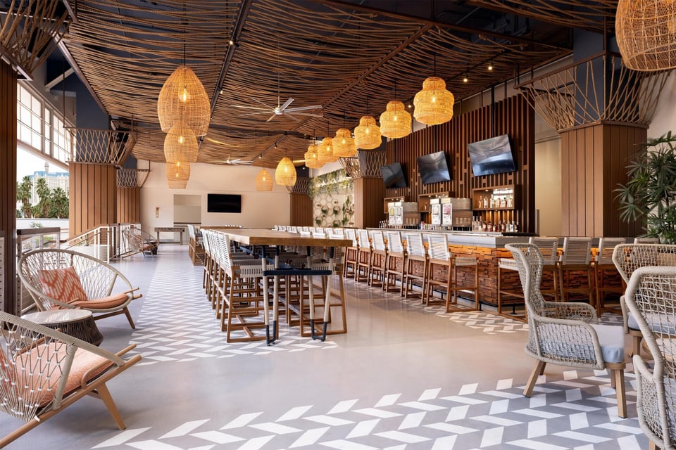 Virgin Hotels Las Vegas, Curio Collection by Hilton, eat and drink