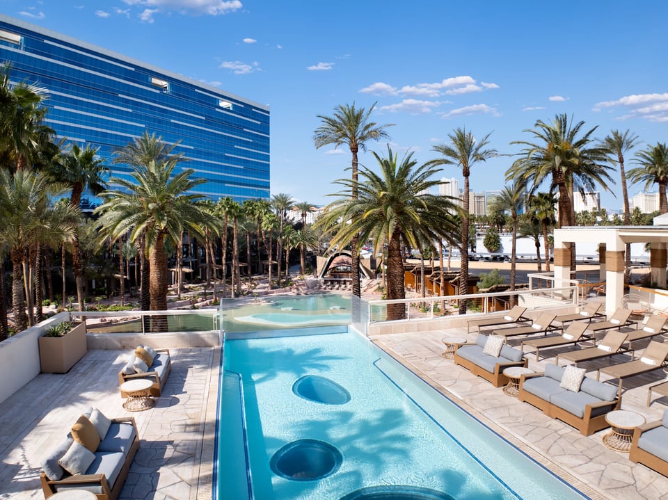 Virgin Hotels Las Vegas, Curio Collection by Hilton, the pool
