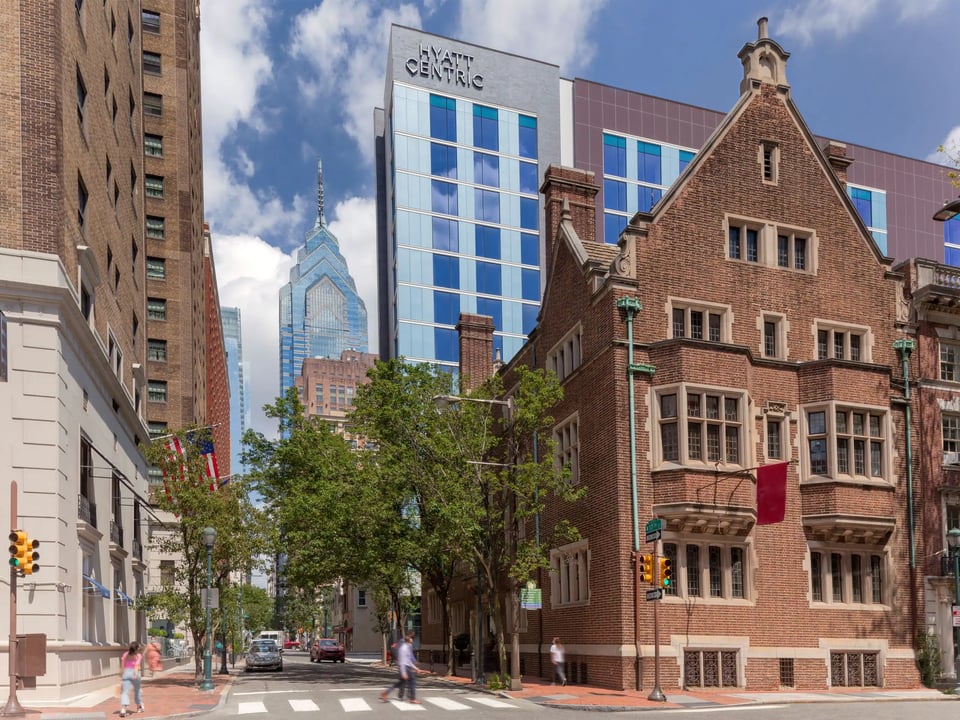 Hyatt Centric Rittenhouse Square Philadelphia, how it began