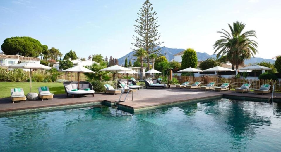 Boho Club Marbella, the pool