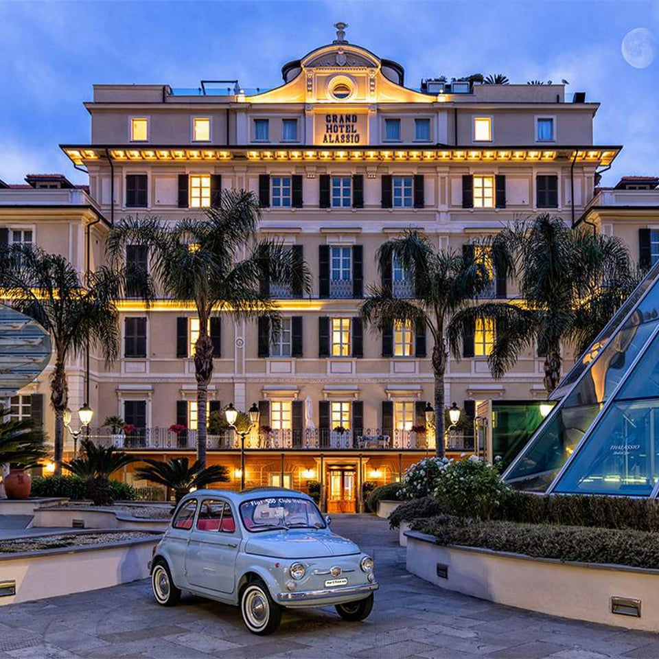 Grand Hotel Alassio, how it began