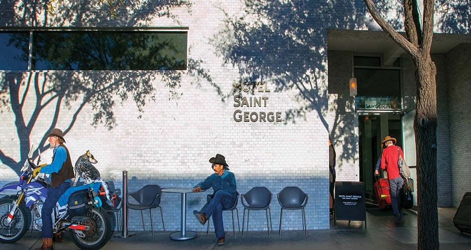 Hotel Saint George, how it began