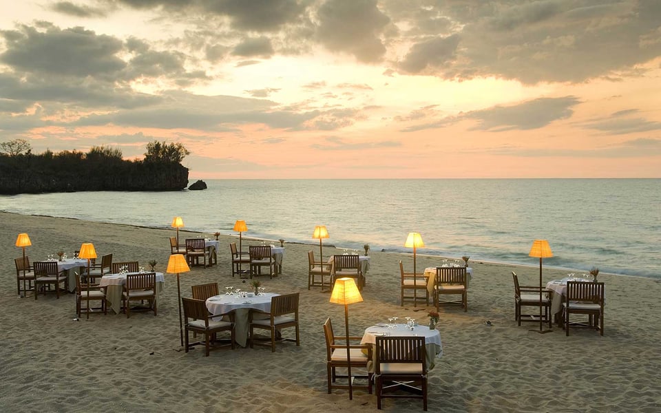 Anjajavy L Hotel, eat and drink