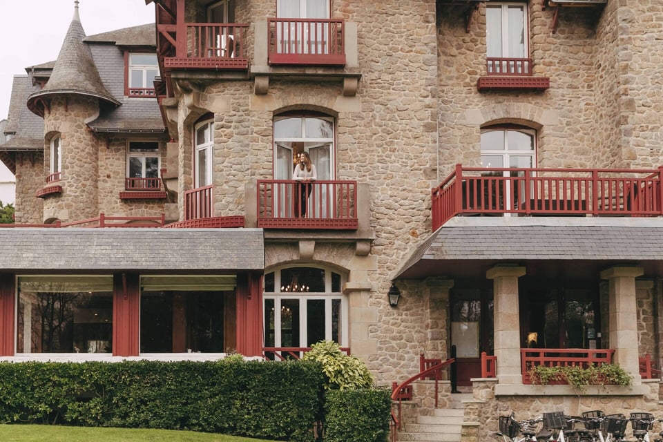 Hotel Le Castel Marie-Louise La Baule, how it began