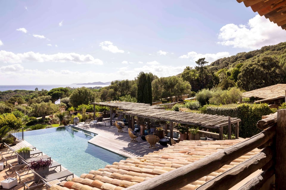 Les Bergeries de Palombaggia, the pool