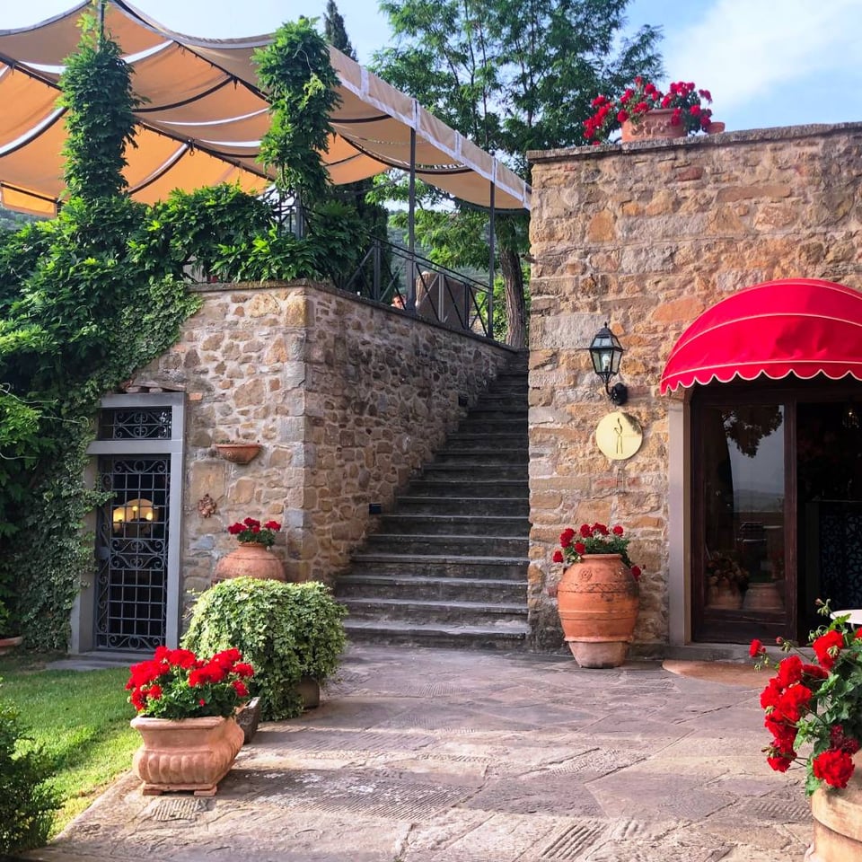 Relais Chateaux Il Falconiere & Spa, how it began