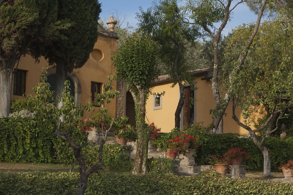Relais Chateaux Il Falconiere & Spa, how it began