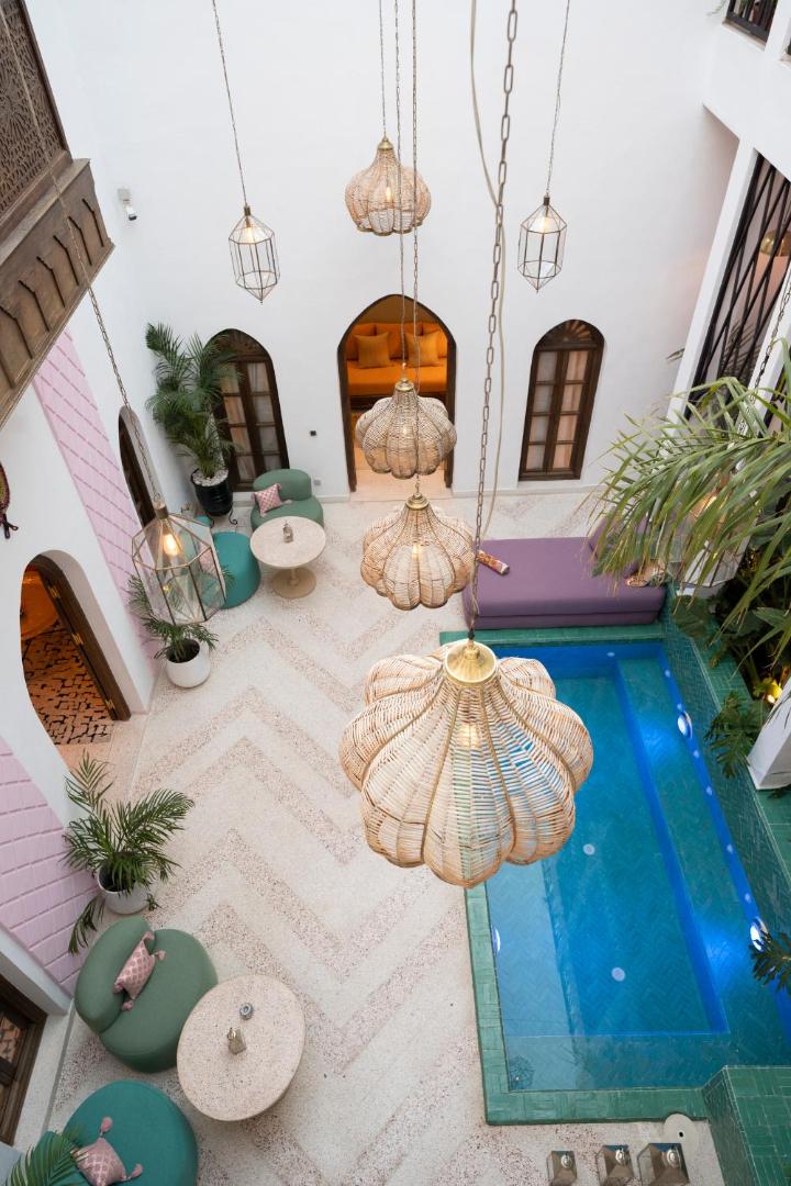 Riad Marrakech Rumi, the pool