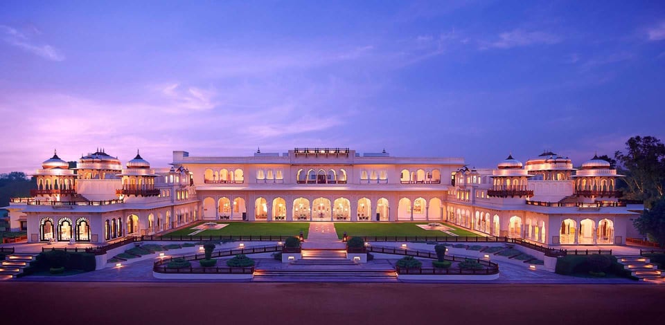 Rambagh Palace, Jaipur, how it began