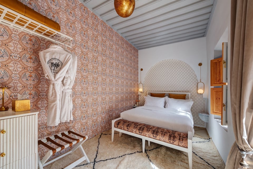 Riad Botanica, rooms