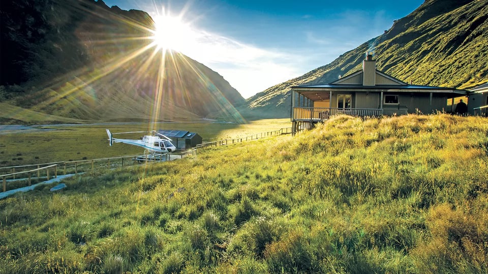 Minaret Station Alpine Lodge, how it began