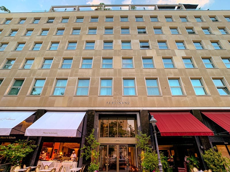 Hotel Grand Ferdinand Wien, how it began