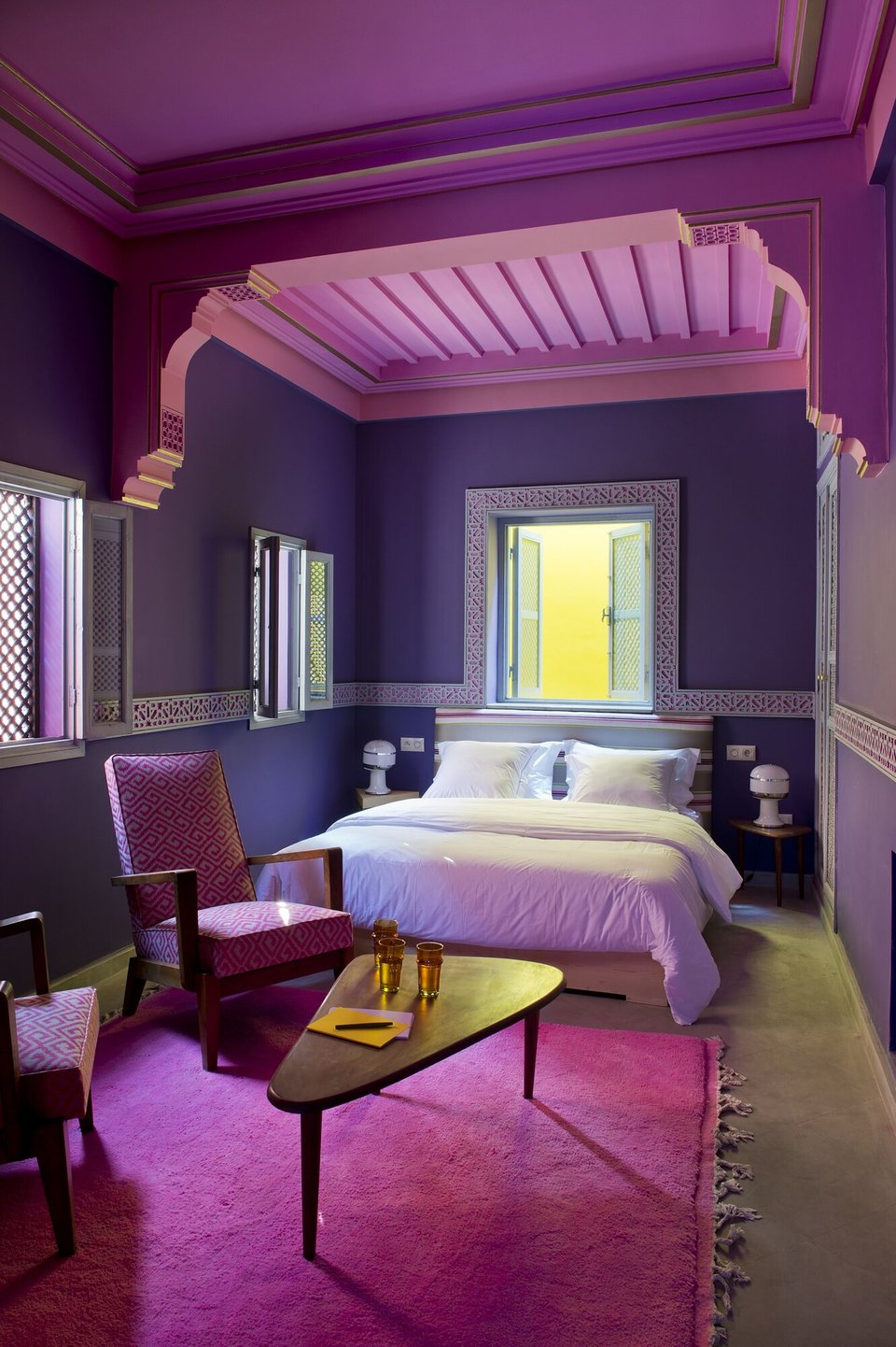 Riad Goloboy, rooms