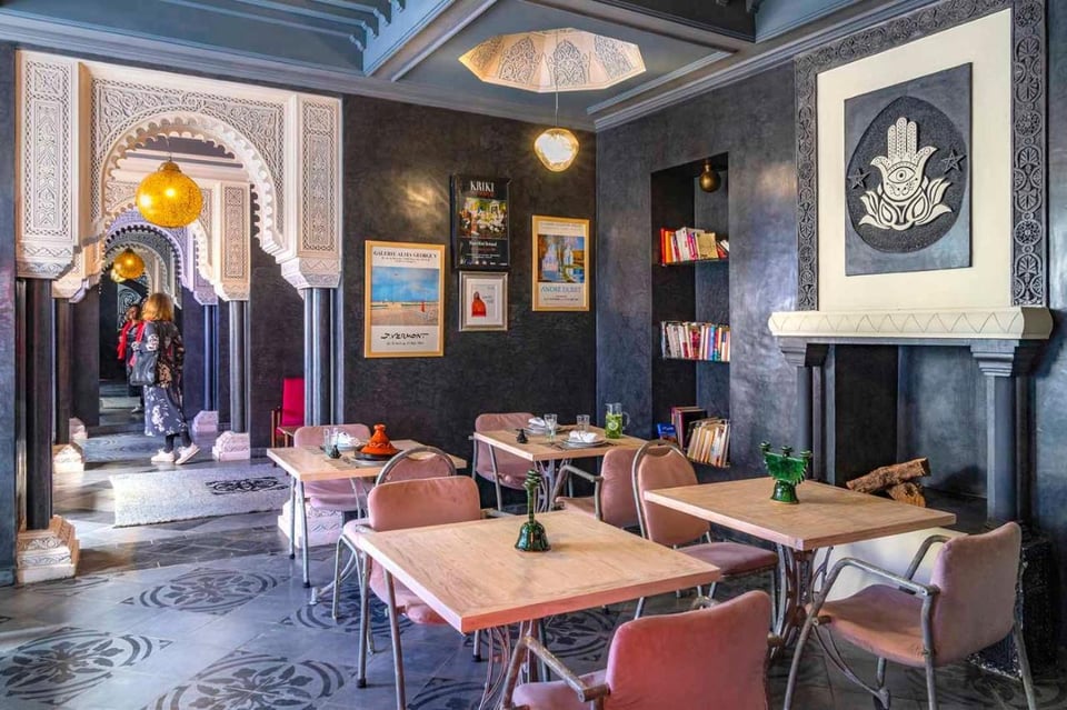Riad Goloboy, eat and drink