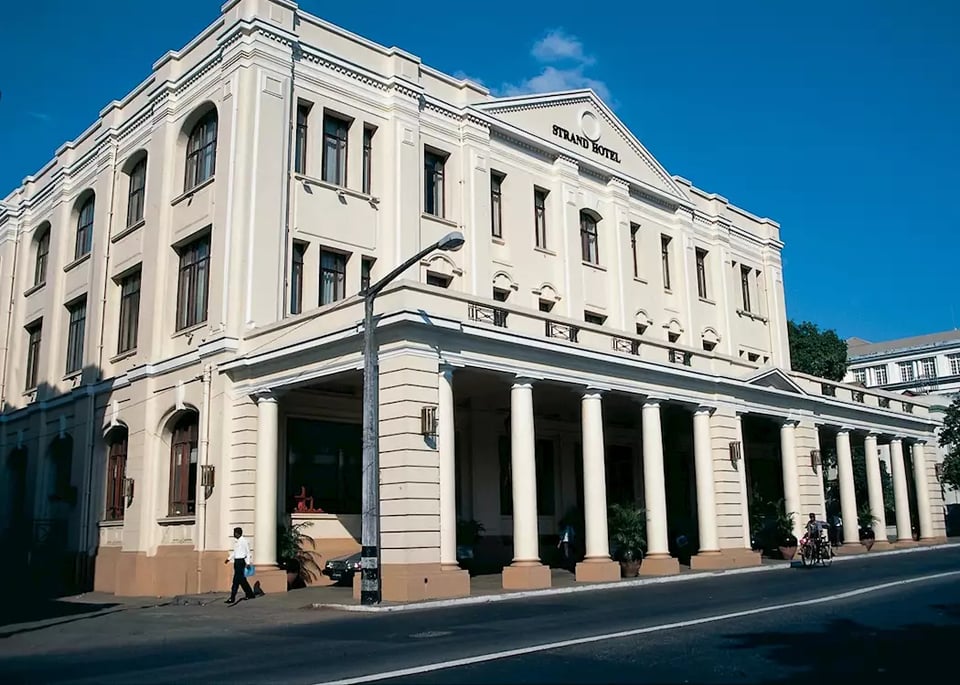 The Strand Hotel Yangon, how it began