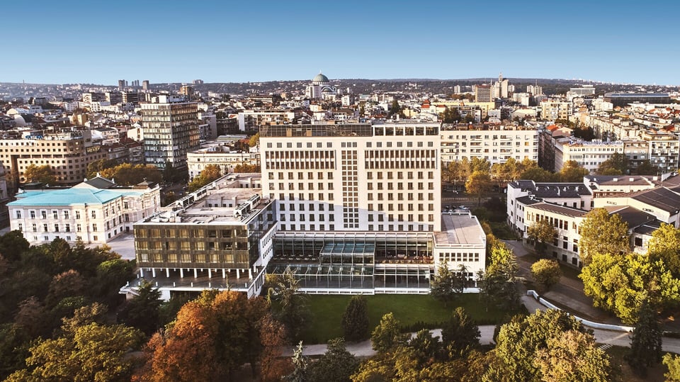 Metropol Palace Hotel Belgrade, how it began