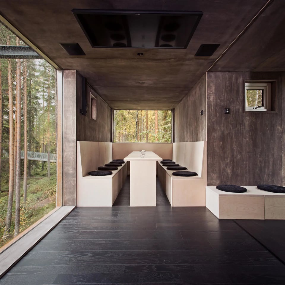 Tree Hotel, rooms