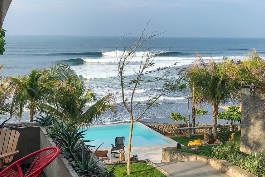 Puro Surf Hotel & Performance Academy, the pool