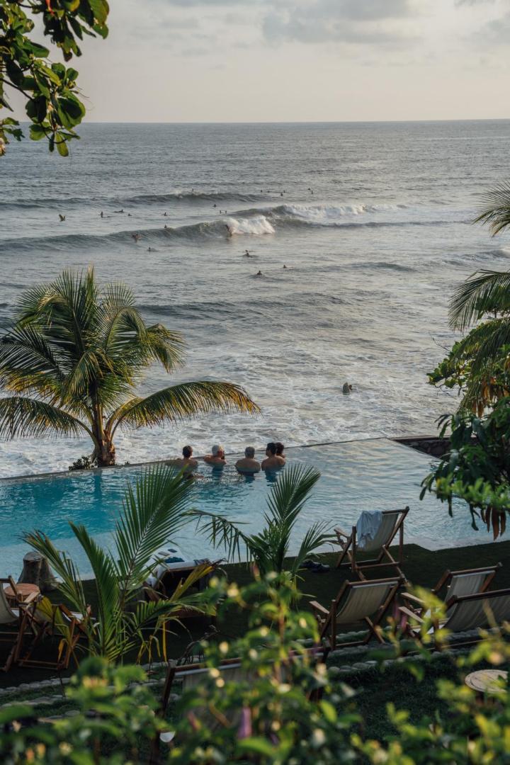 Puro Surf Hotel & Performance Academy, the pool