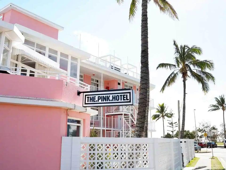 The Pink Hotel Coolangatta, how it began