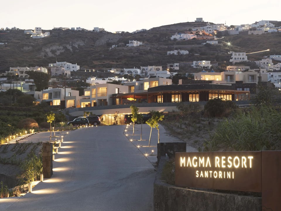 Magma Resort Santorini - The Unbound Collection by Hyatt, how it began